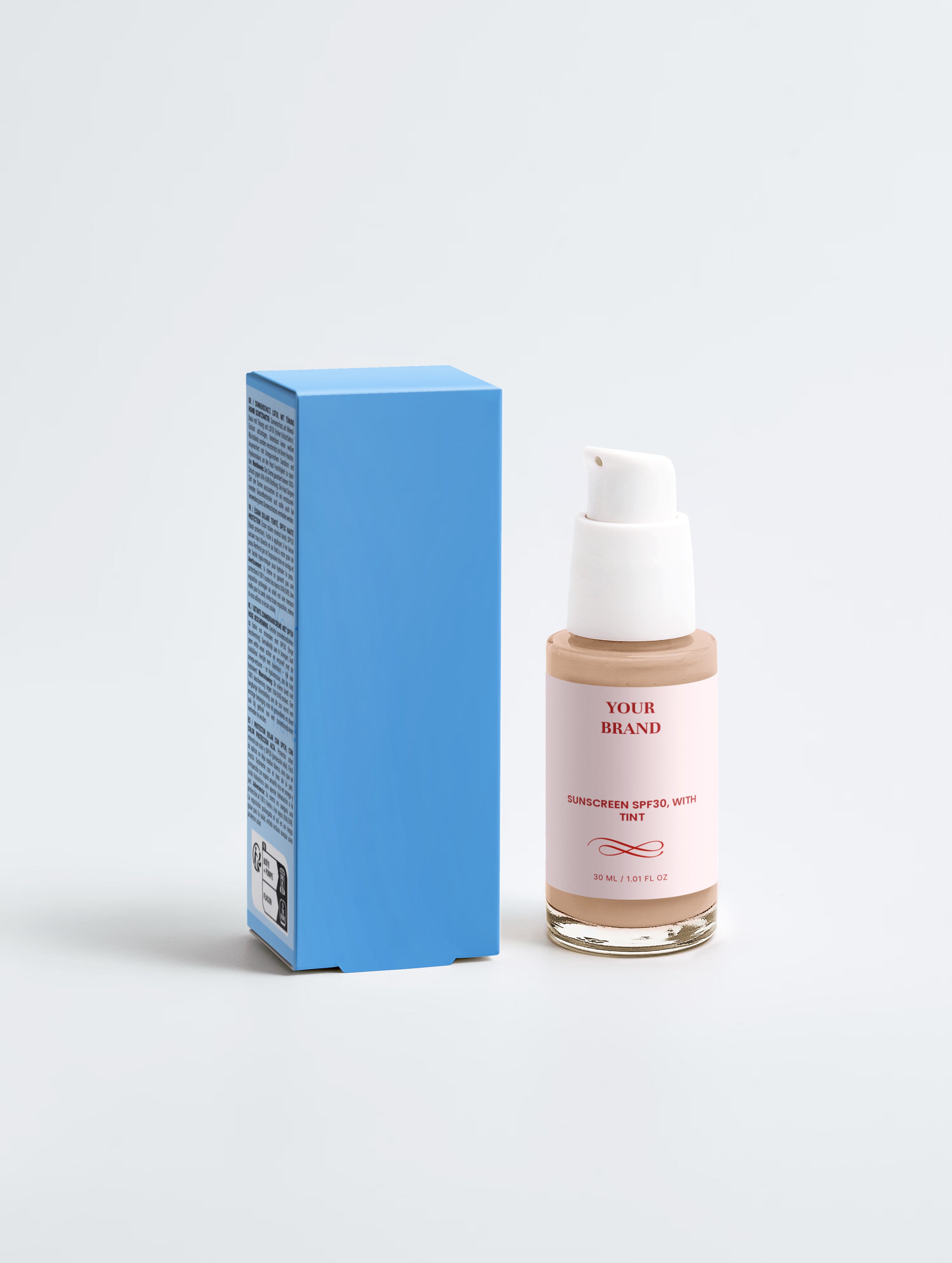 Sunscreen SPF30, with tint